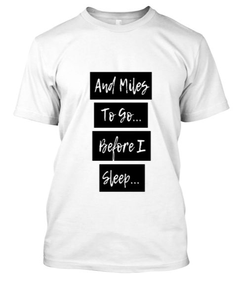And Miles To Go Before I Sleep - Front
