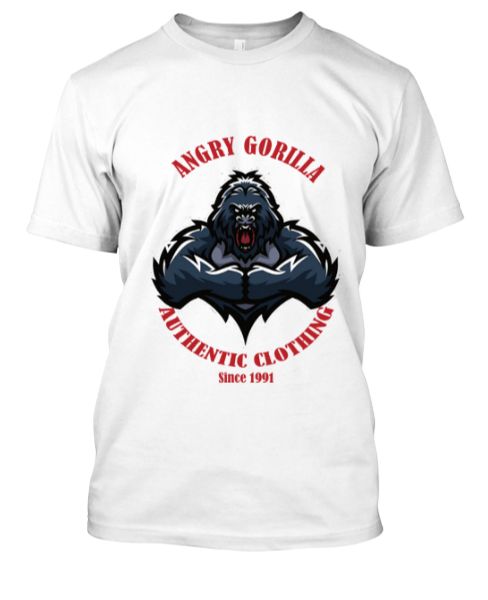Shop Angry Gorilla T-Shirts online | Tee Shopper - Front