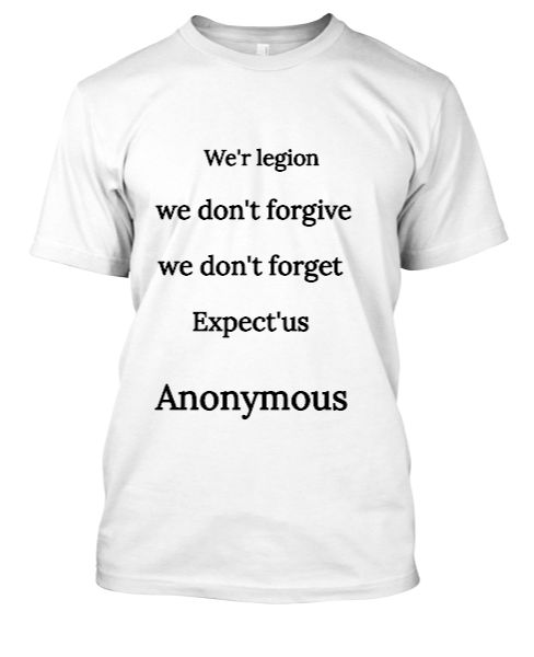Anonymous cool T-shirt - Front