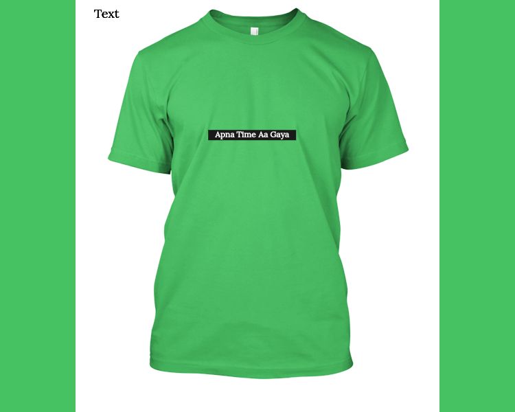 Apnatimetee - Front