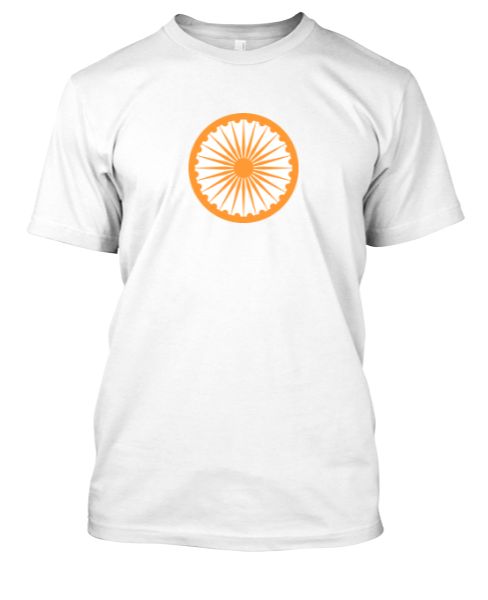 Ashoka Chakra T - Shirt - Front