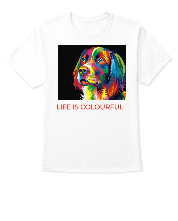 Atreo's Dog being beautiful with colours. - Front