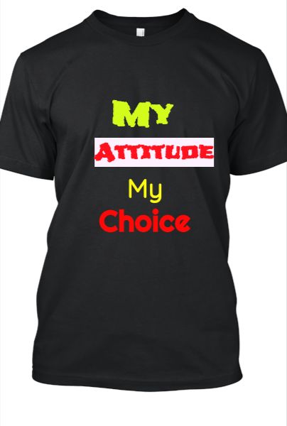 Attitude T-shirt - Front