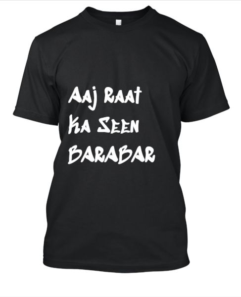 BADSHA AAJ RAAT  KA SEEN BARABAR  - Front