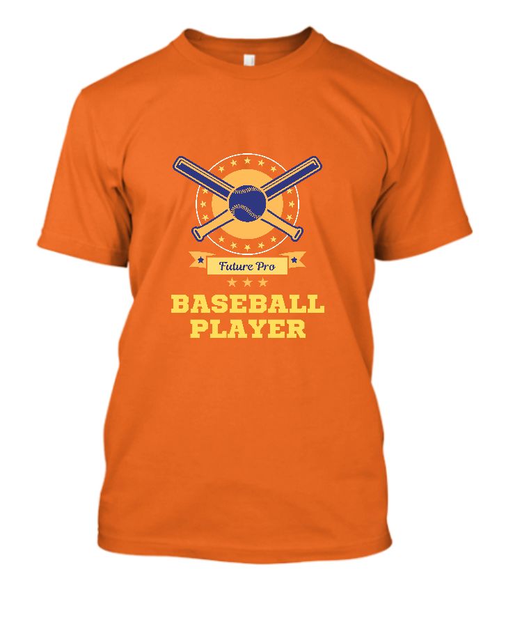BASEBALL PLAYER FUTURE PRO T-SHIRT!! - Front