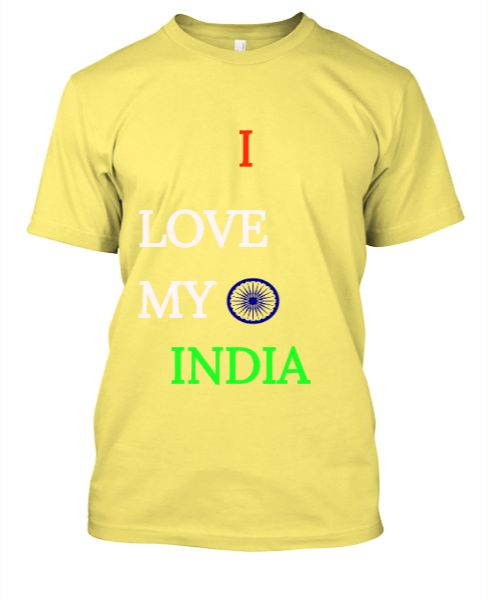 I LOVE MY INDIA - Front