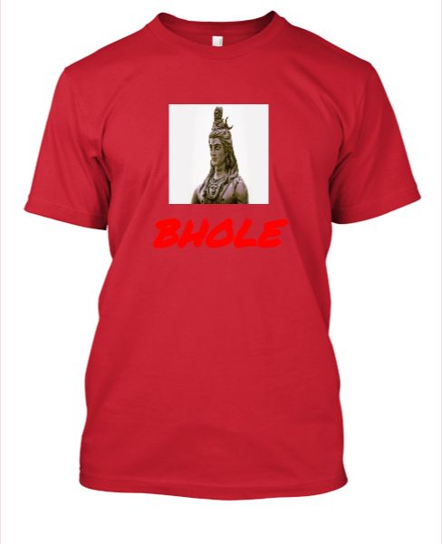 BHOLE printed t- shirt - Front
