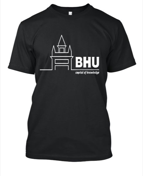 BHU PRINTED T-SHIRT - Front