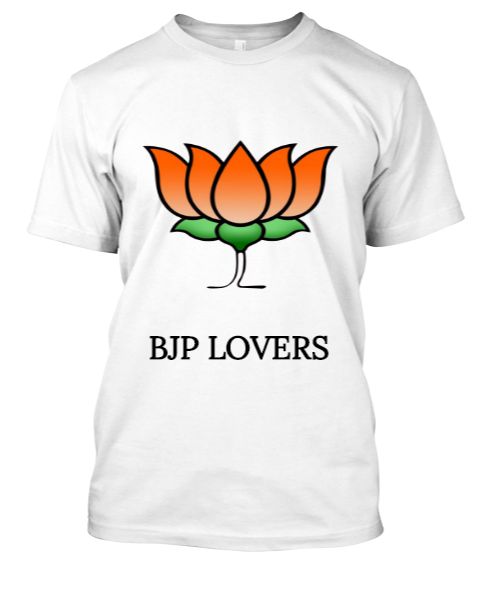 BJP lovers t shirt  - Front