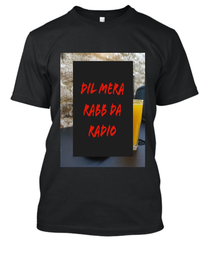 BLACK  T SHIRT - Front