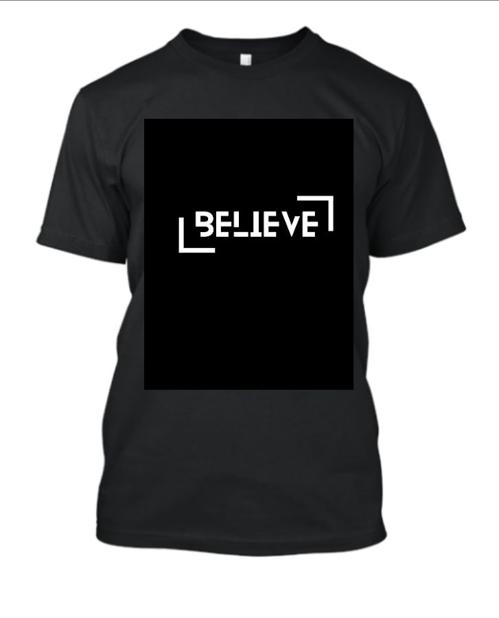 BLACK & WHITE T-SHIRT - Front