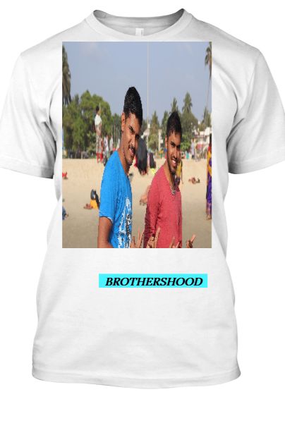 BROTHERS LATEST FASHION T SHIRTS...CRAZY THINGS - Front