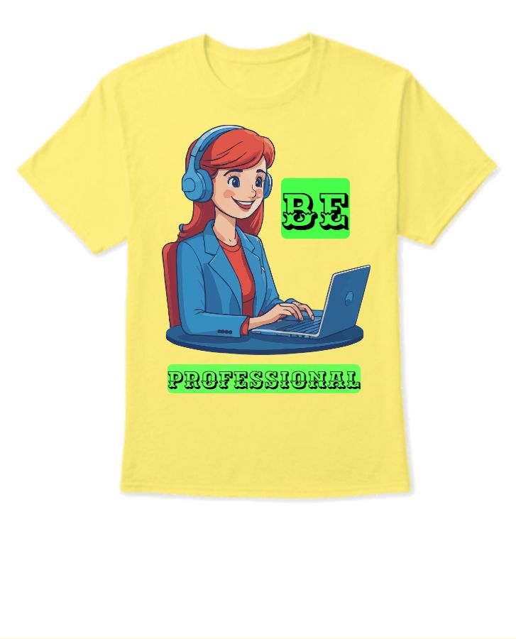 Be Professional T-Shirt - Front