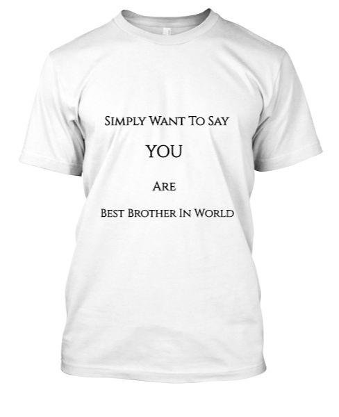 Best Brother in World  - Front