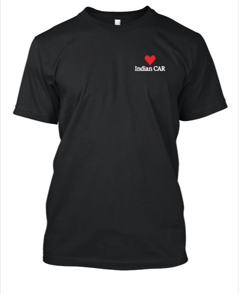 Best quality brand Indian CAR T-shirt - Front