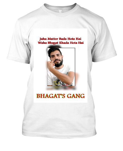Bhagat's Branded T-Shirts - Front
