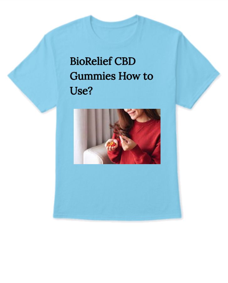 BioRelief CBD Gummies How to Use? - Front