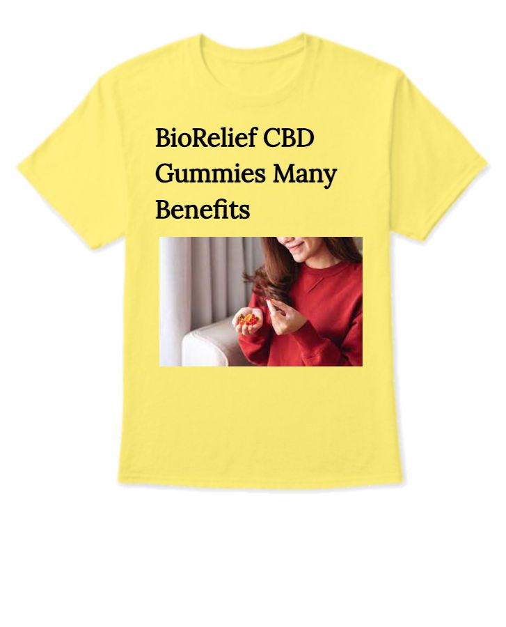 BioRelief CBD Gummies Many Benefits - Front