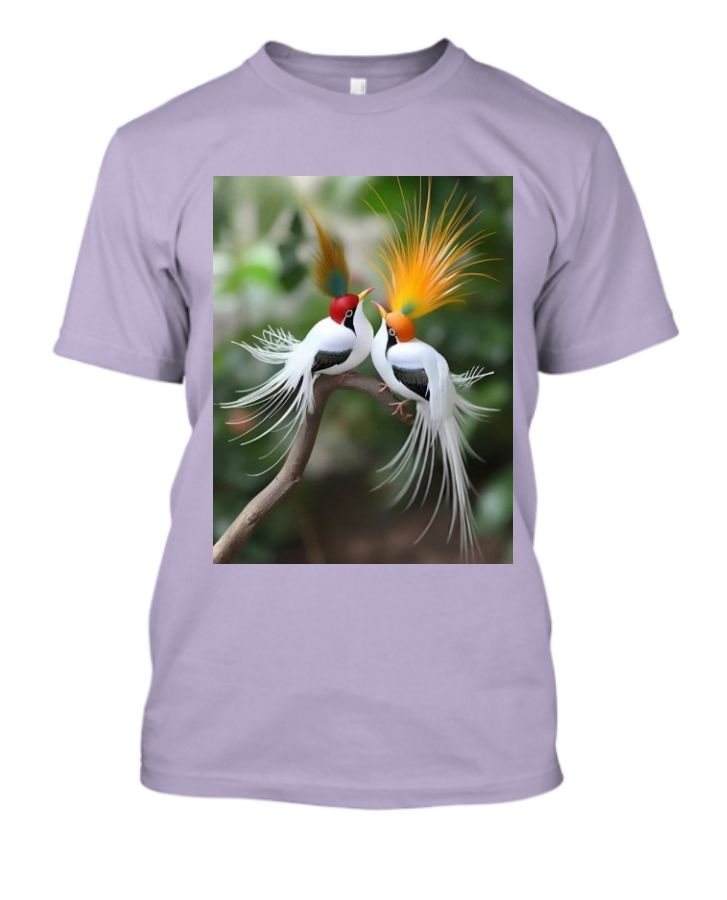 Bird-inspired T-shirt  - Front