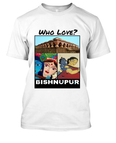 T-Shirt for Bishnupur the temple town - Front