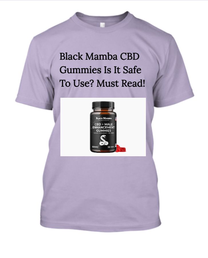 Black Mamba CBD Gummies Reviews & 100% Natural! - Front