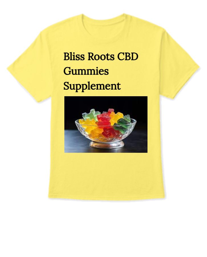 Bliss Roots CBD Gummies Supplement - Front