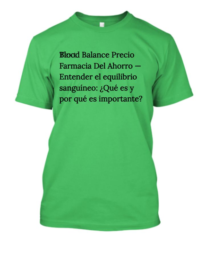 Blood Balance Precio Farmacia Del Ahorro — Entender el equilibrio sanguíneo: ¿Qué es y por qué es importante? - Front