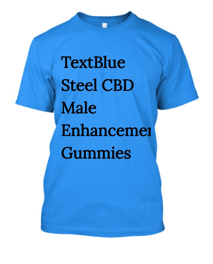 Blue Steel CBD Male Enhancement Gummies Benefits ,Ingredients - Front