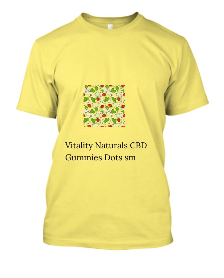 Boost Your Vitality with Vitality Naturals CBD Gummies Dots - Front