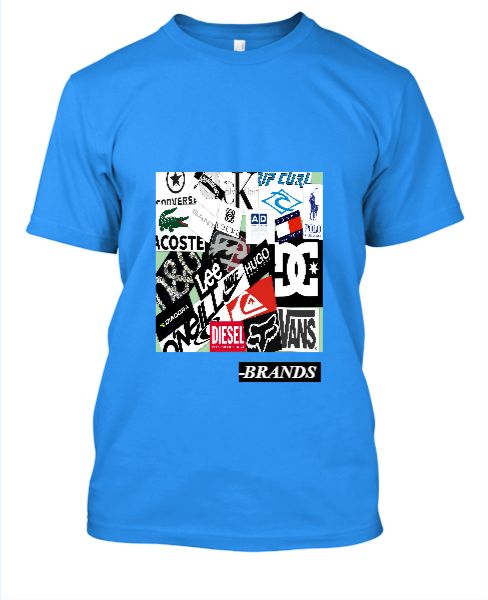 Brands logo printed t-shirt - Front