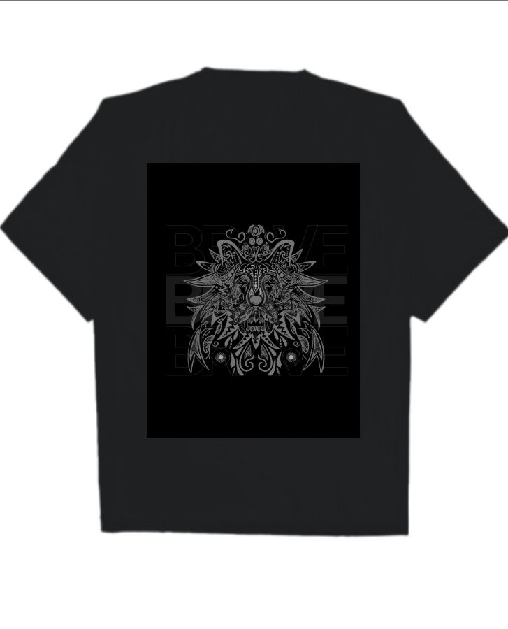 Brave oversized t-shirt - Front