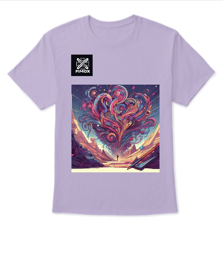 Bursty Color  T-Shirt - Front