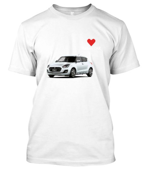 Buy Best quality Indian Car Brand T-shirts at best price - Front
