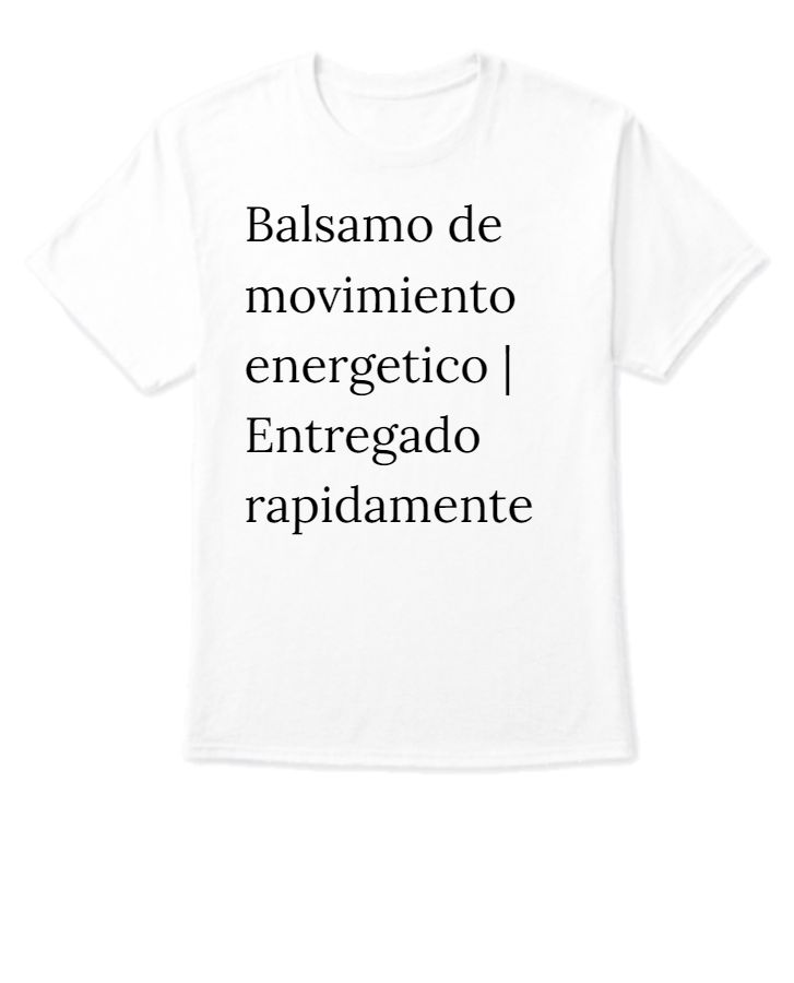 Bálsamo corporal Motion Energy Balm Desbloquea tu poder - Front