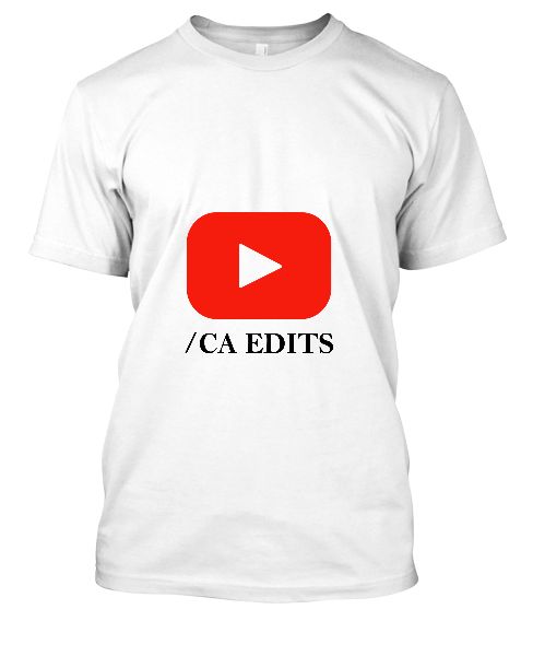 CA EDITS YT T-SHIRT - Front