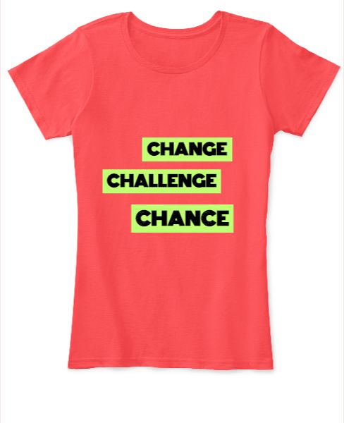 CHANGE CHALLENGE CHANCE  - Front