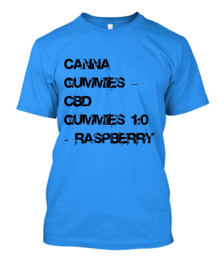 Canna Gummies – CBD Gummies 1:0 - Raspberry - Front