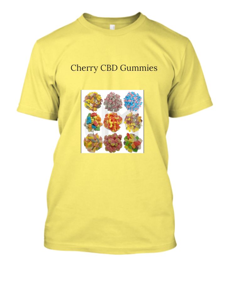 Cherry CBD Gummies 100% Vegan and Natural Formula - Front