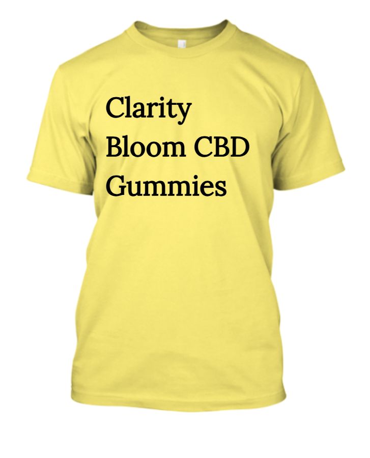 Clarity Bloom CBD Gummies Clinical certified - Front