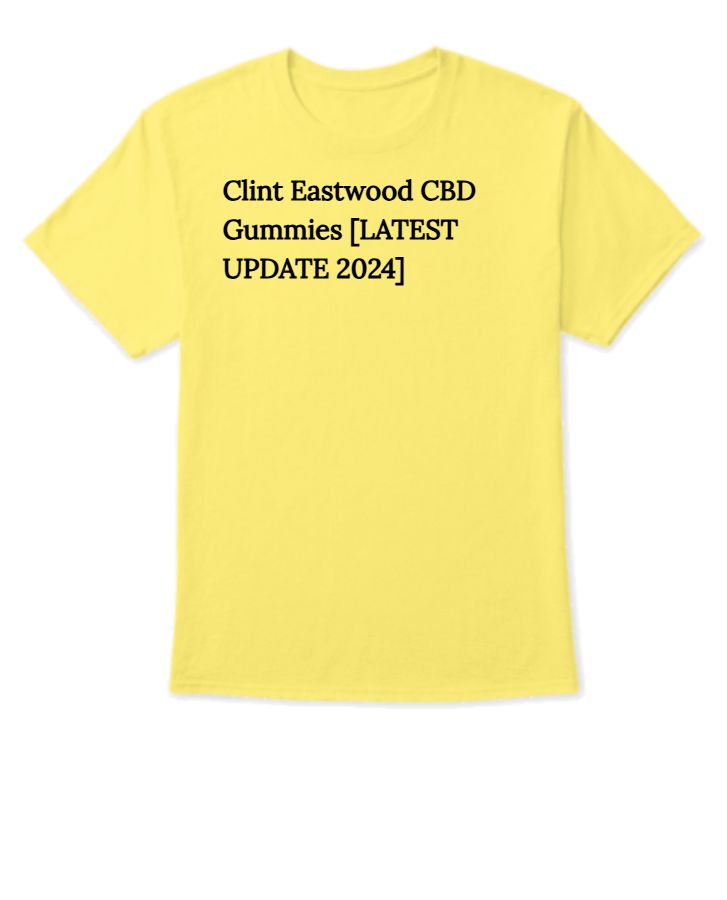 Clint Eastwood CBD Gummies [LATEST UPDATE 2024]  - Front