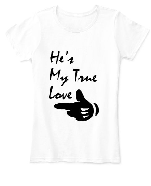 Couple | Female T-shirt | He is My Love - Front