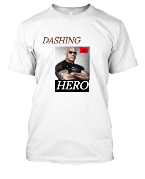 DASHING HERO T-SHIRT'S 2018 - Front