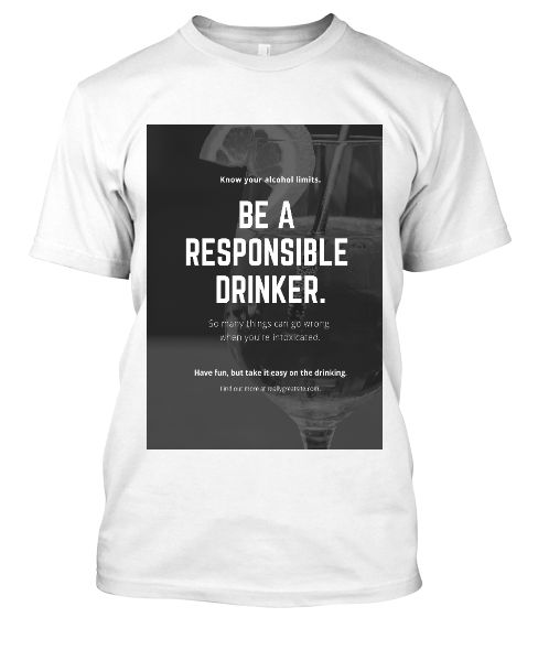 DRINKER  T-Shirt - Front
