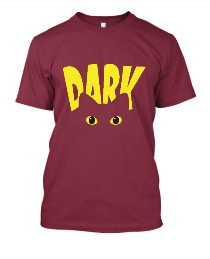 Dark Cat | Half Sleeve Tshirt - Front