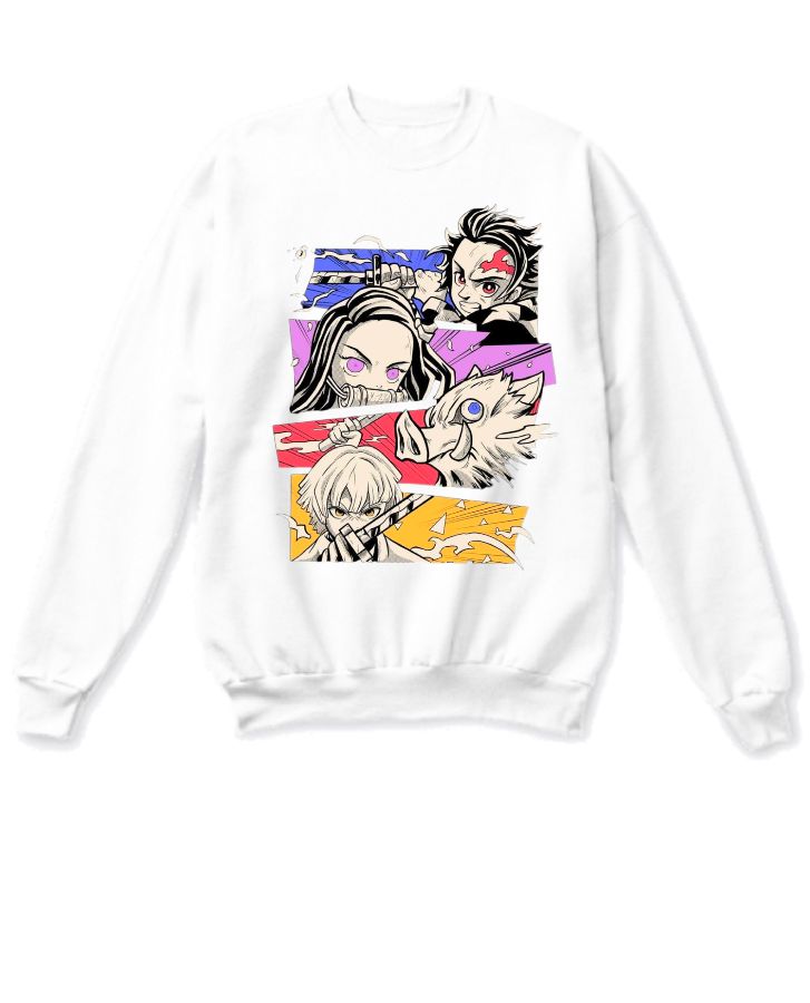 Demon slayer sweatshirts - Front