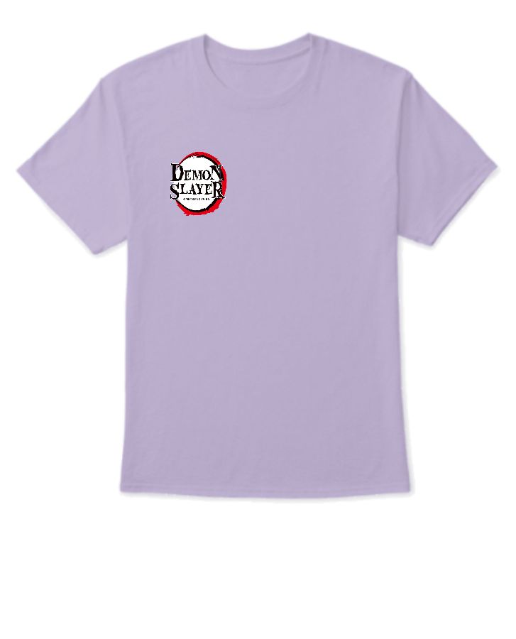 Demon slayers printed T shirt || men’s half sleeves T shirt  - Front