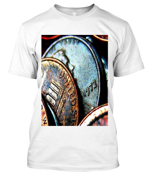 V - Neck t-shirt  - Front