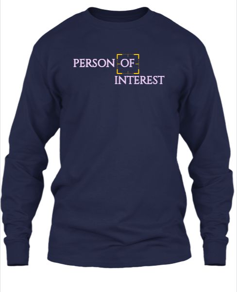 Designer Person Of Interest Full Sleeve Tee - Front