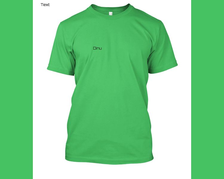 Dinu tshirt - Front