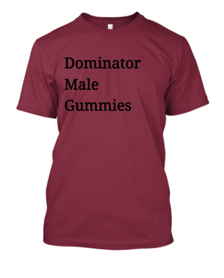 Dominator Male Gummies - Front